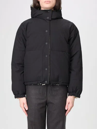 Apc Coat Woman A.p.c. In Black