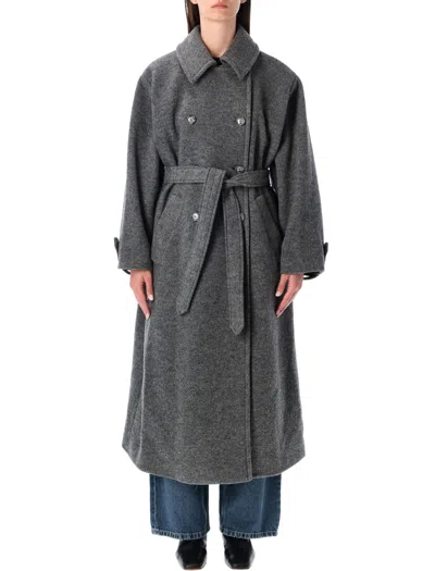 Apc Coat A. P.c. Woman Color Grey In Gray