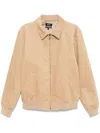 Apc Corduroy Jacket In Beige