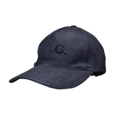 A.p.c. Cocsx-m24090 Baseball Cap In Navy