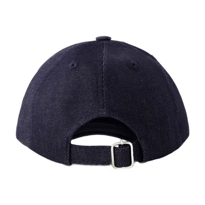 A.p.c. Cocsx-m24132 Baseball Cap In Navy