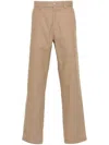 Apc A.p.c. Pantalon Mathurin In Neutrals