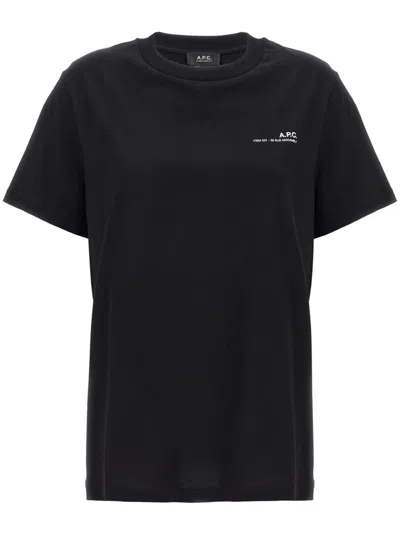Apc T-shirt Standard Item Gots In Black