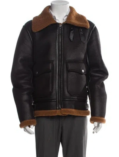 Pre-owned Apc Colorblock Pattern Puffer Coat In Gray