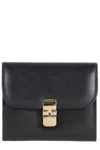 Apc Black Grace Compact Wallet In Lzz Black
