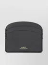 Apc A.p.c. Demi Lune Leather Card Holder