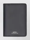 Apc Compact Leather Cardholder Stefan