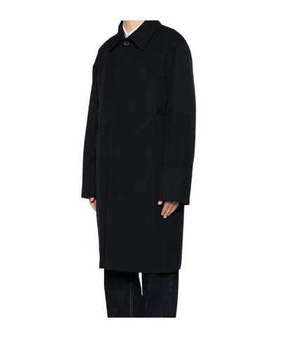 A.P.C. CONCEALED-BUTTON COAT