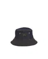 Apc Contrast Stitching Bucket Hat In Black