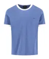 A.p.c. Contrast T-shirt In Blue
