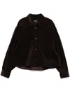 Apc Cord Sophia Shirt In Brown