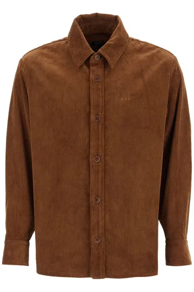 Apc Corduroy Bobby Overs In Brown
