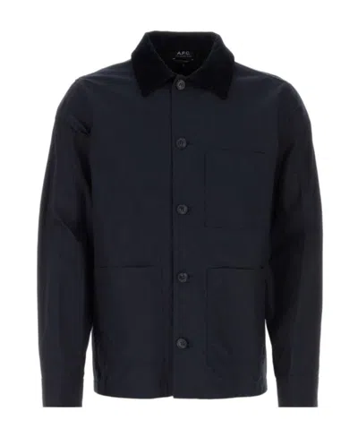APC A.P.C. GABRIEL LONG-SLEEVED BUTTONED JACKET