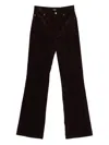 Apc Corduroy Jeans In Black