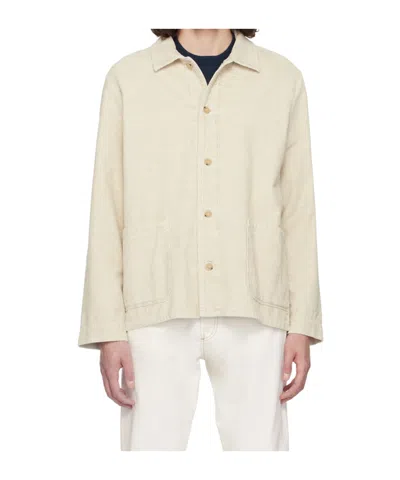 APC CORDUROY LAPEL CASUAL JACKET