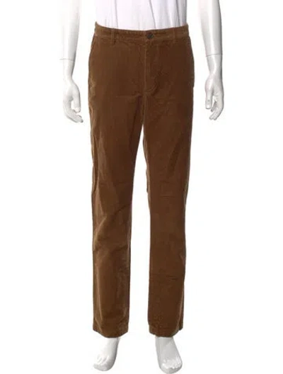 Pre-owned A.p.c. Corduroy Pants In Brown