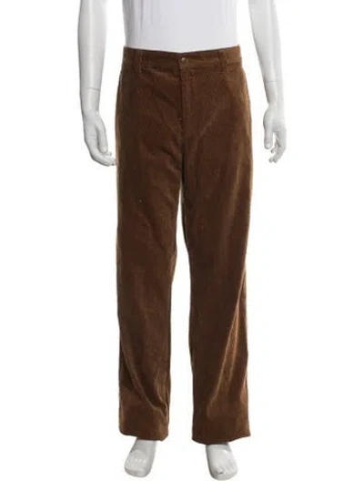 Pre-owned A.p.c. Corduroy Pants In Brown