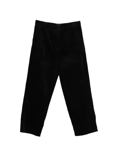 A.p.c. A. P.c. Corduroy Straight-leg Trousers In Black