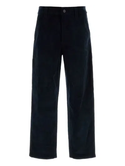 Apc Corduroy Trousers In Black