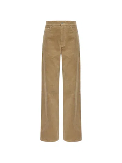 A.p.c. Corduroy Trousers In Brown