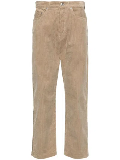 Apc Corduroy Trousers In Nude