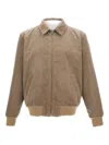 Apc Corduroy Zip-fastening Jacket In Brown
