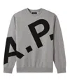 Apc Cory Sweatshirt (unisex) In Grey
