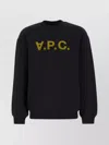 Apc A.p.c. Standard Grand Vpc Oversize Sweatshirt In Black