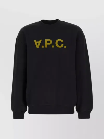 APC COTTON CREW NECK SWEATSHIRT