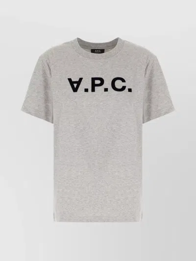 APC COTTON CREW NECK T-SHIRT