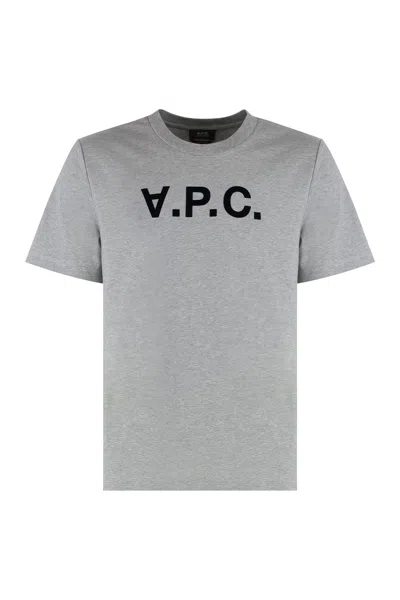APC COTTON CREW-NECK T-SHIRT