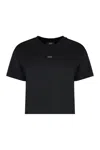 Apc A.p.c. Cotton Crew-neck T-shirt In Black