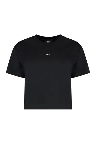 APC A.P.C. COTTON CREW-NECK T-SHIRT
