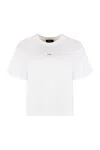Apc Logo-print Cotton T-shirt In White
