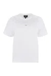 Apc A.p.c. T-shirt Boxy Micro Logo Gots In White