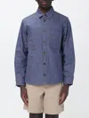 A.p.c. Blue Noah Denim Jacket In Blue