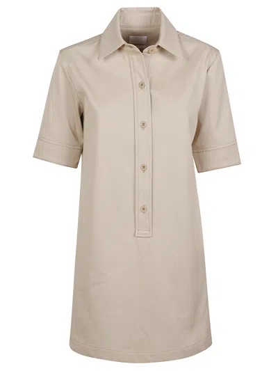Apc A.p.c. Cotton Dress In Nude