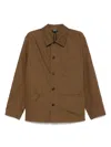 Apc Jacke Aus Baumwolle In Braun