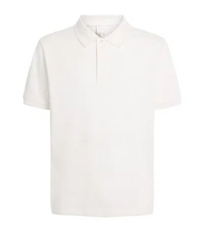 A.p.c. Cotton Logo Polo Shirt In White