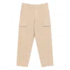 A.p.c. A. P.c. Cotton Cargo Trousers In Neutral