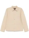Apc Long Sleeve Casual Jacket In Neutrals