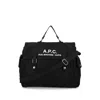 Apc A.p.c. Men Shoulder Bag With Logo In Black