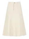 Apc Skirt A.p.c. Woman Color White In Beige