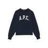 Apc Logo Crewneck Sweatshirt In Black