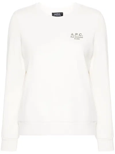 A.p.c. A. P.c. Standard Rue Madame Unisex Sweatshirt In Gray