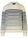 Apc Cream Wool Billie Sweater In Cream