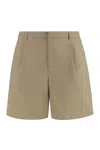 Apc A.p.c. Crew Cotton Bermuda Shorts