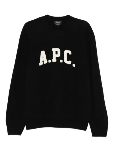 Apc A.p.c. Sweaters Black