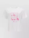 A.p.c. White Graphic Crew Neck T-shirt In Multi