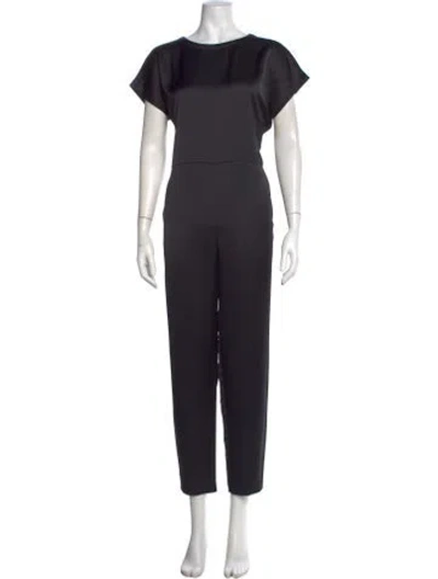 Pre-owned A.p.c. Crew Neck Jumpsuit In Black